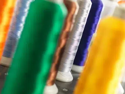 Textile embroidery Textilstick_Garne