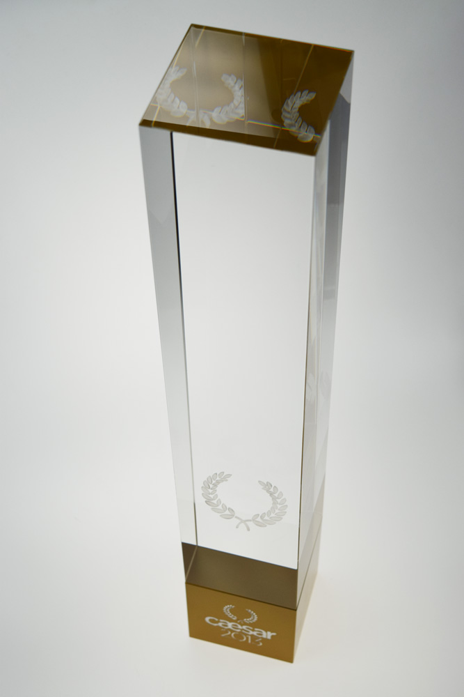 Awards and trophies Trophäe Edle Preisverleihung