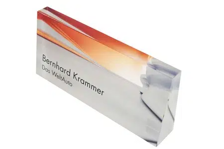 Awards and trophies Trophaeen_Glasquader-Clear-View-beidseitig-bedruck