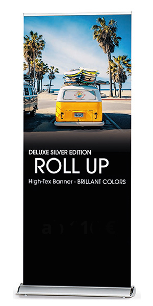 Rollups Rollup Banner Deluxe Silver Edition - by ebets